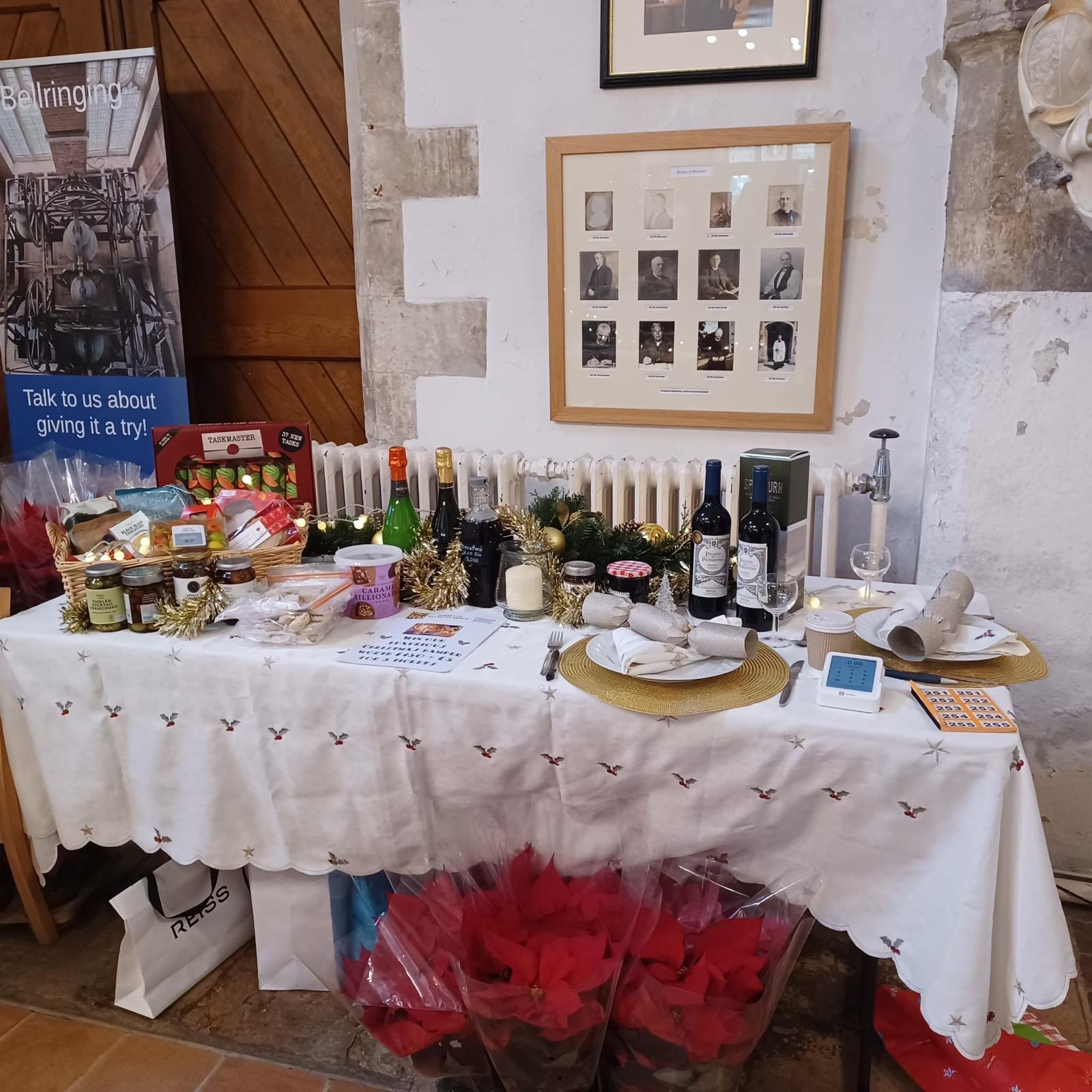 Friends of Droxford Church Christmas Fair Stall